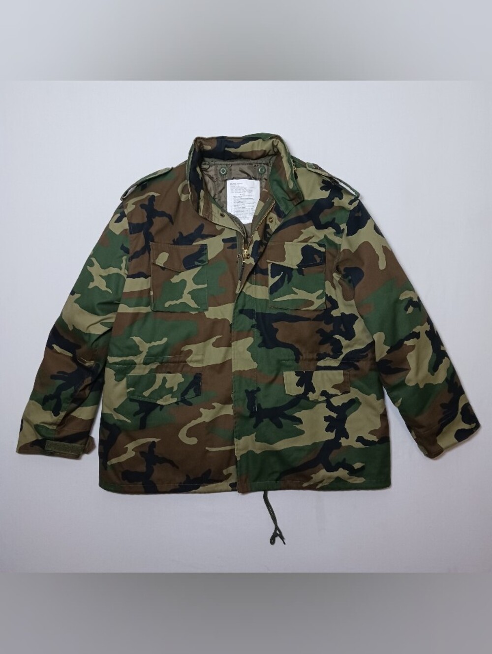 Rothco M-65 Mens Camoflauge Field Jacket 2XL Full Zip
